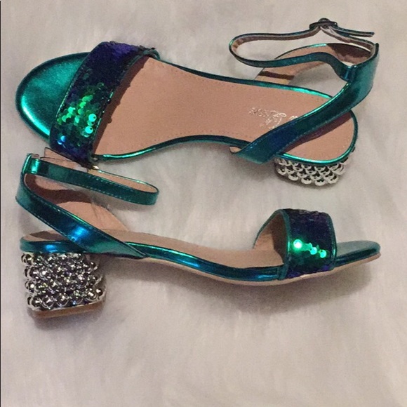 ✳️Mermaid  Heels size 7.5 left! ✳️ - Picture 3 of 8